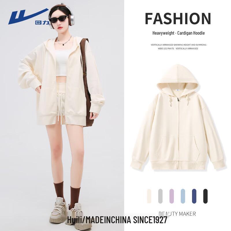 

Huili Women s Loose Hooded Cardigan Sweatshirt S