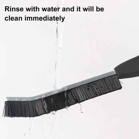 1/3Pcs Gap Cleaning Brush Hard Bristles Non-Slip Handle Hanging Hole Design Gap Scrubber for Narrow Gaps Corners Edges