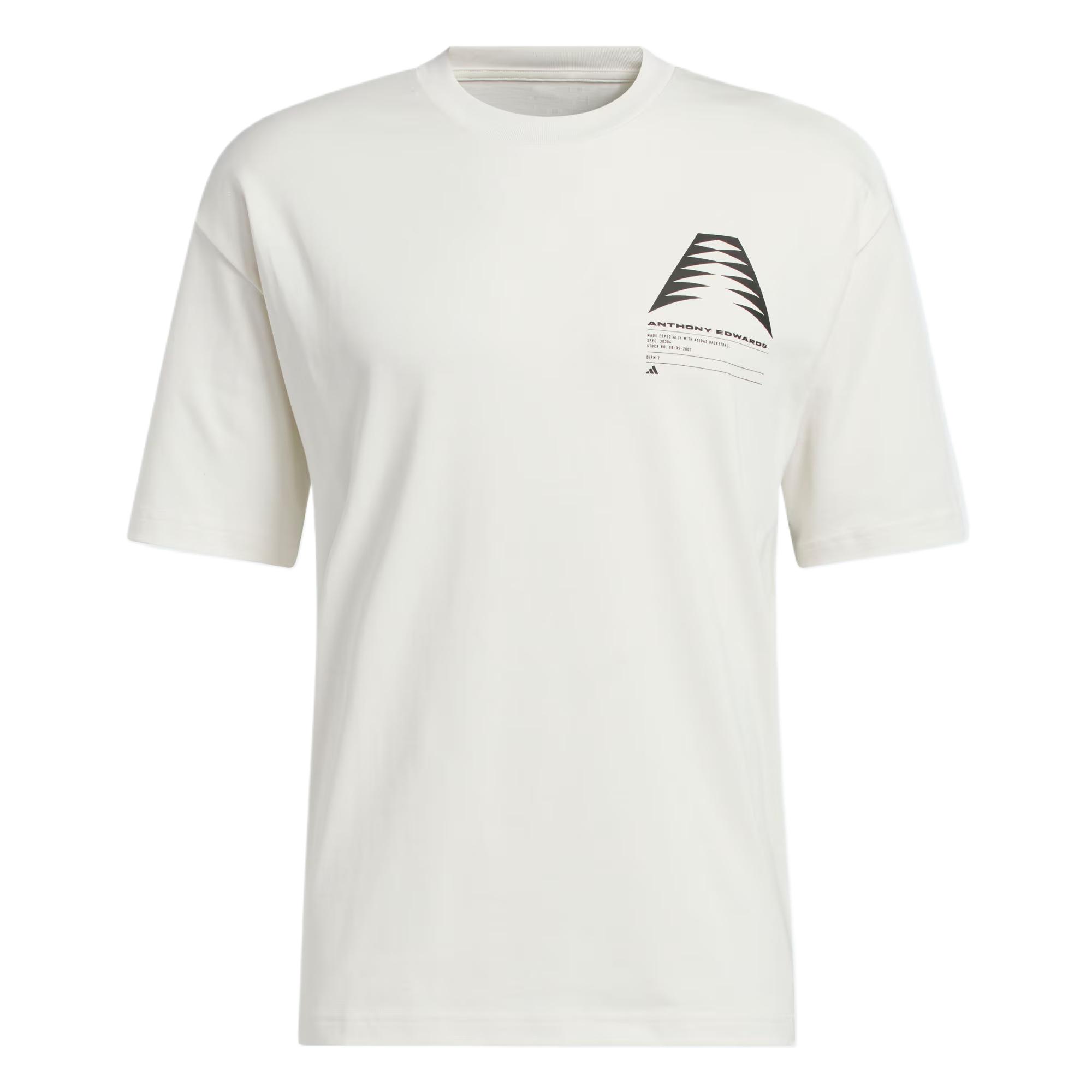 Adidas ANTHONY EDWARDS T Shirt Men s KB7256 M