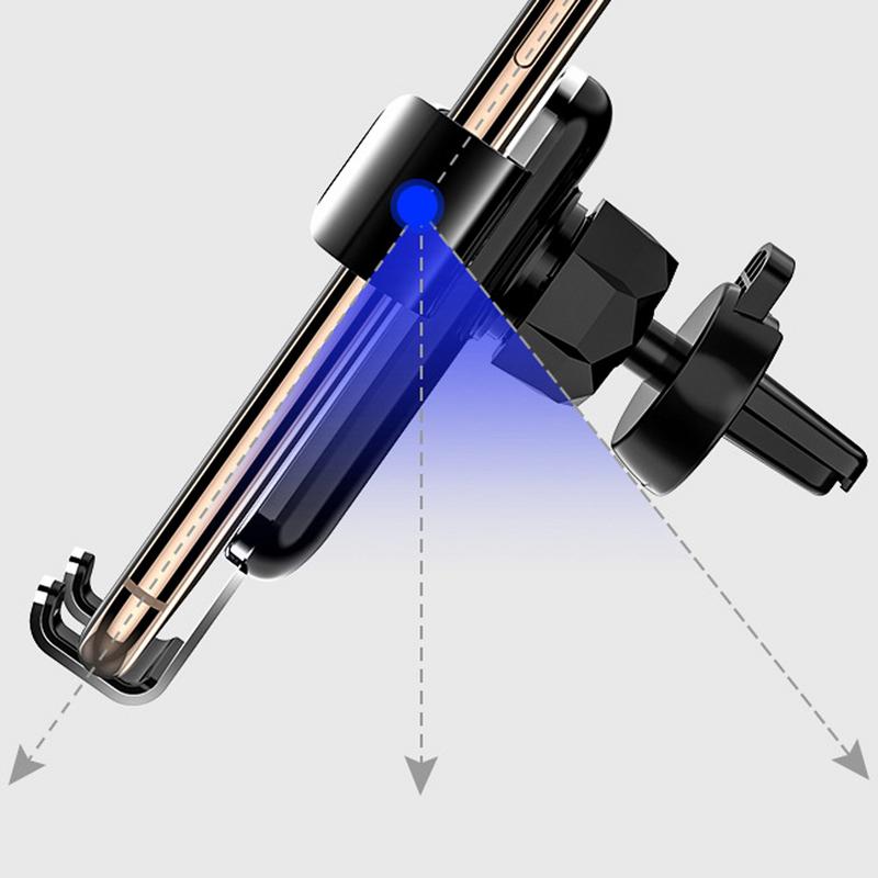 Car Vent Phone Holder Multifunctional Auto Air Vent Phone Mount Car Mobile Support Vehicle Interior Spare Parts