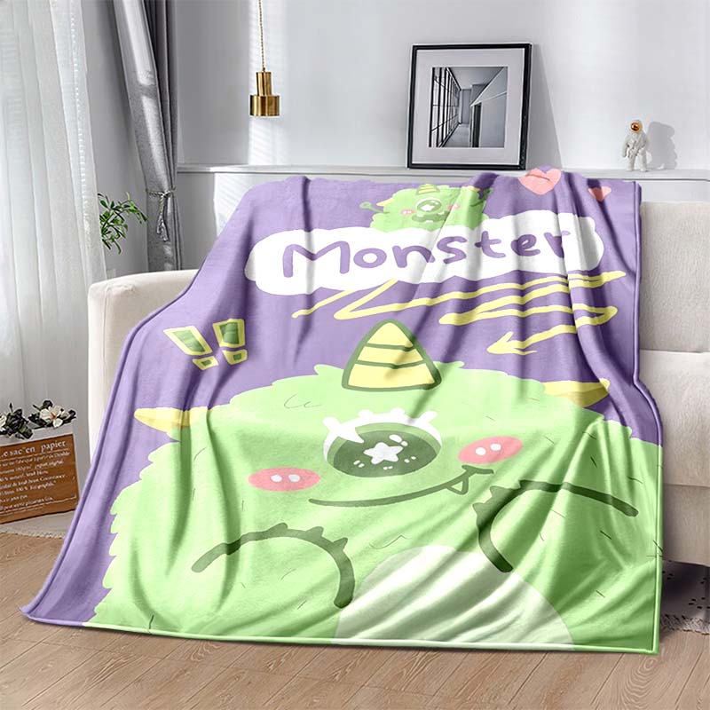 Various Styles and Sizes Toy Stories Cartoon Print Soft Blanket Bedroom Living Room Sofa Office Nap Camping Travel Shawl Blanket