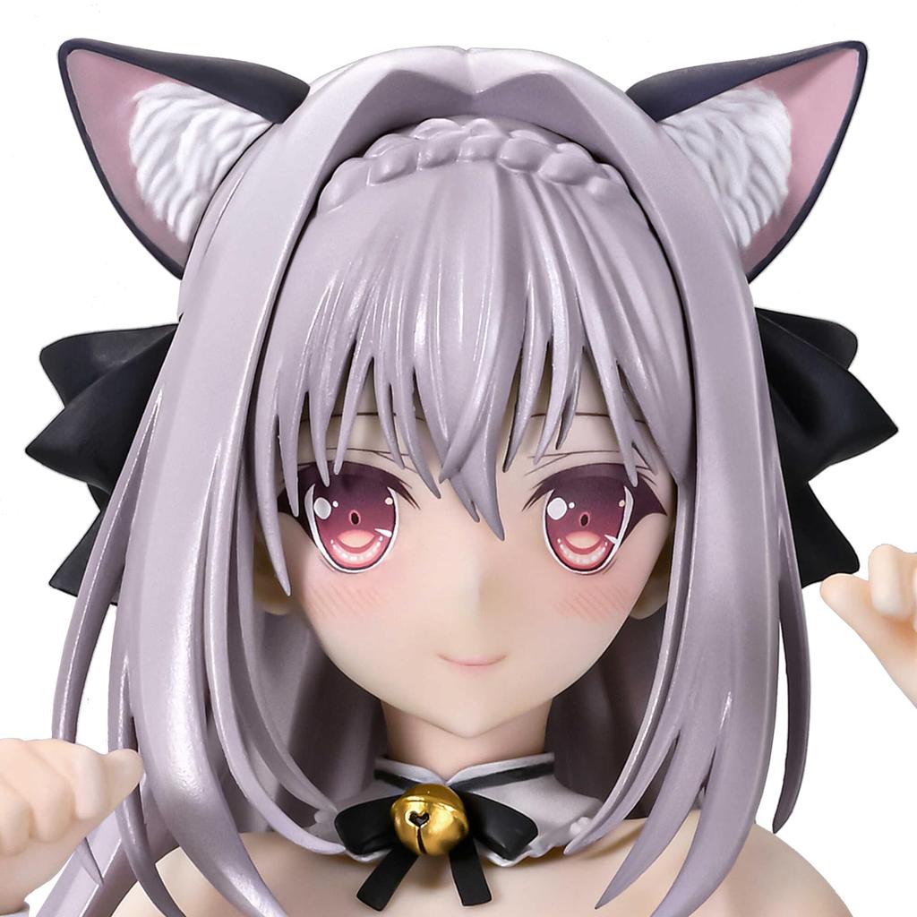 Tsuki ni Yorisou Otome no Sahou Sakurakoji Luna Cat Ear Maid Scale PVC Painted Complete Figure Q-six 1/6