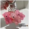 Art Value - Cute Bear Keychain Velvet Lip Mud - 6 Colors