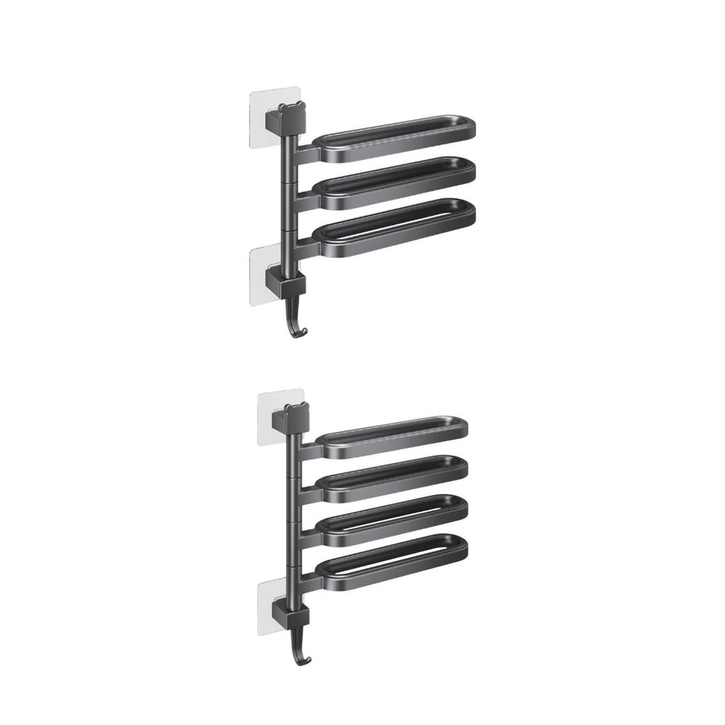 Rotation Towel Rack Drying Rack Versatile Lightweight Towel Holder Towel Hanger