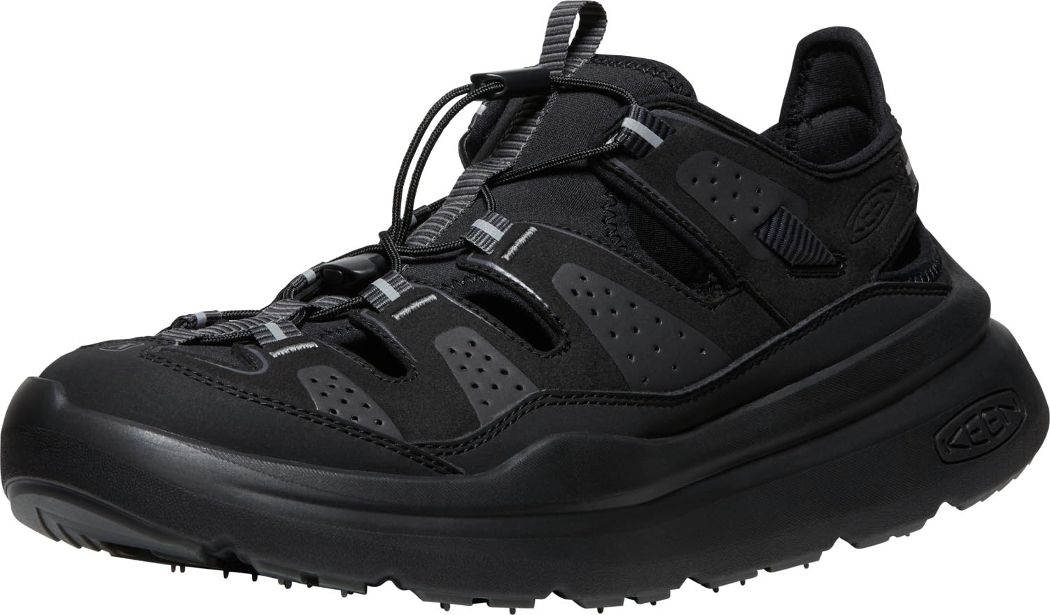 Sandals WK450 SANDAL Double K 405 Sandals cm [KEEN] Men s BLACK/BLACK 28.0
