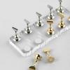 Durable Acrylic Nail Art Practice Stand Magnetic Fingernail Display Holder for False Nails
