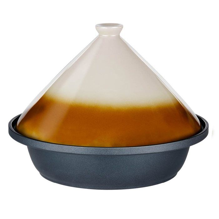Poêle À Tajine - Alpina - 2,5L - Induction - Couvercle En Céramique - Ø30 Cm