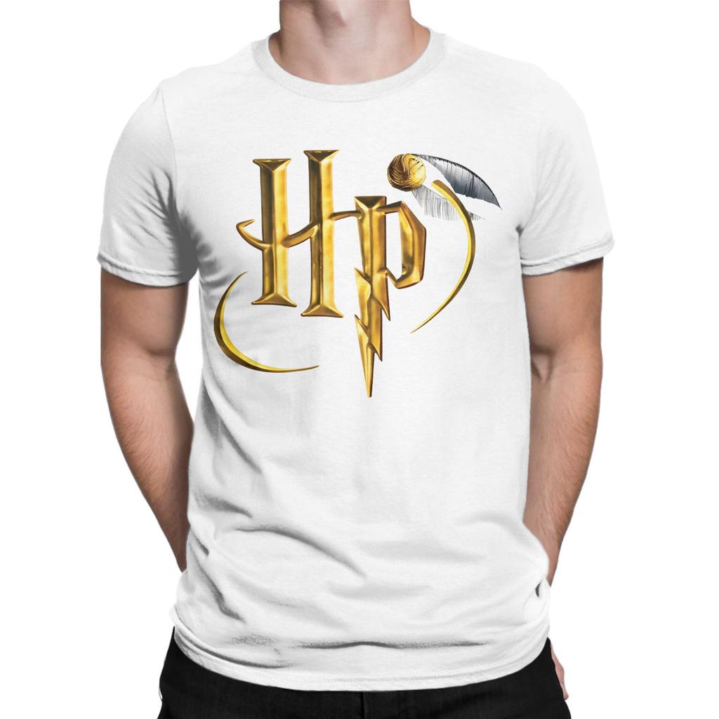 Lustige Harry Film P-Potters Welt T-Shirts für Männer O-Ausschnitt 100% Baumwoll T-Shirt Kurzarm T-Shirts Sommerkleidung