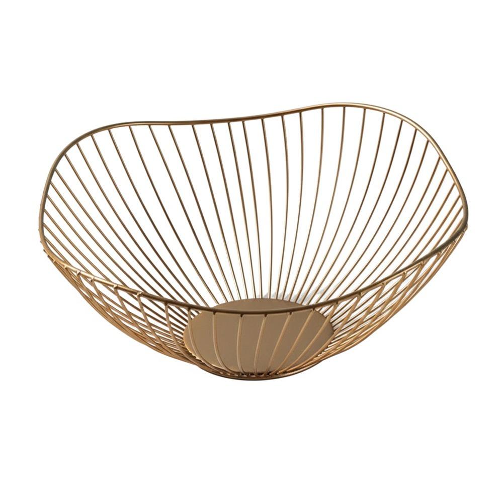 Multi-sizes Sundries Oragnization Plate Black Gold Vegetable Storage Bowls Kitchen Tool  Kitchen