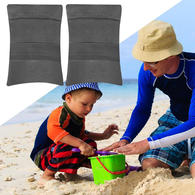 Sandhandschuh Für Strand Wasserloser Reiniger Für Füße 2 Stück Tragbarer Sandentfernungshandschuh Reinigungswerkzeug Für Urlaub Familienausflug