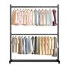 Miflame Simple Double-Layer Floor Garment Rack