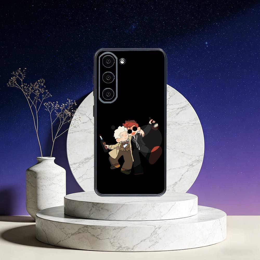 

G-Good C-Cartoon O-Omens Phone Case For Samsung Galaxy A73,A72,A71,A70,A53,A52,A51,Others Soft Black Cover Samsung a52