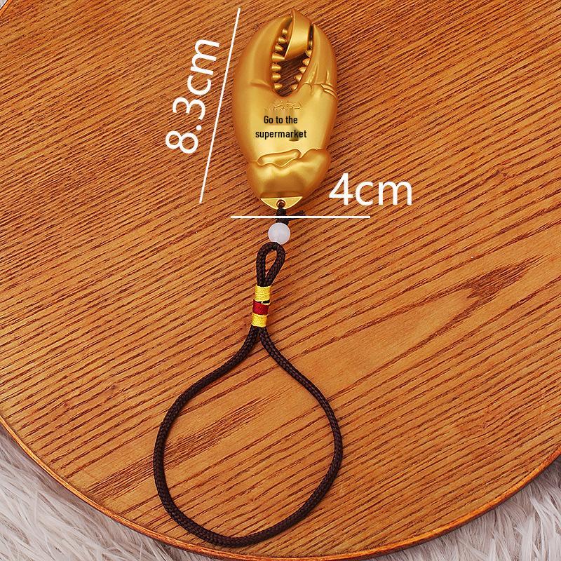 

Юаньбао Клешня краба Денежный талисман: Подарок для снятия стресса на процветание и удачу