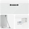 Wall Mounted TV Cabinet White 98 x 31 x 30 cm Particleboard