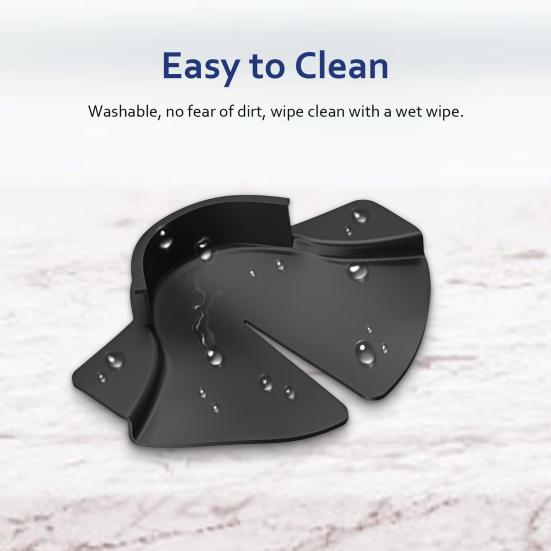 Capac pentru ochi pentru căști VR Protector de transpirație Super moale, respirabil, fără iritații, pernă de înlocuire a feței pentru Meta Quest 3