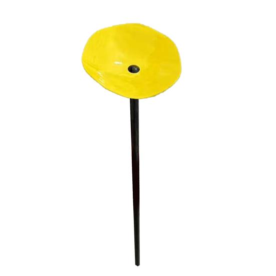 Bee Watering Station Weather-proof Outdoor Garden Yard Hummingbird Water Feeder Cup Metal Butterfly Bath Bowl Decoration