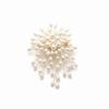 Elegant Lapel Pin Trendy Corsage Pin Fashion Woven Brooch  for Business Meetings and Parties