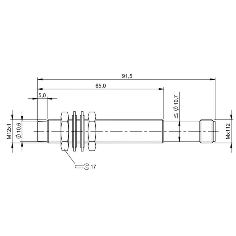Balluff BESIKVS-025.23-G-S4 Inductive Sensor