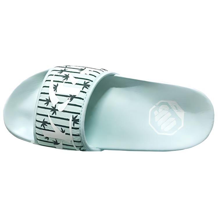 New LiNing Do Not Enter The River EVA Quiet Slide Slippers Unisex Blue ABTP003-5