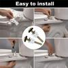 Bathroom Bolts Tank Fasteners Toilet Cover Screws Hassle-free Setup
