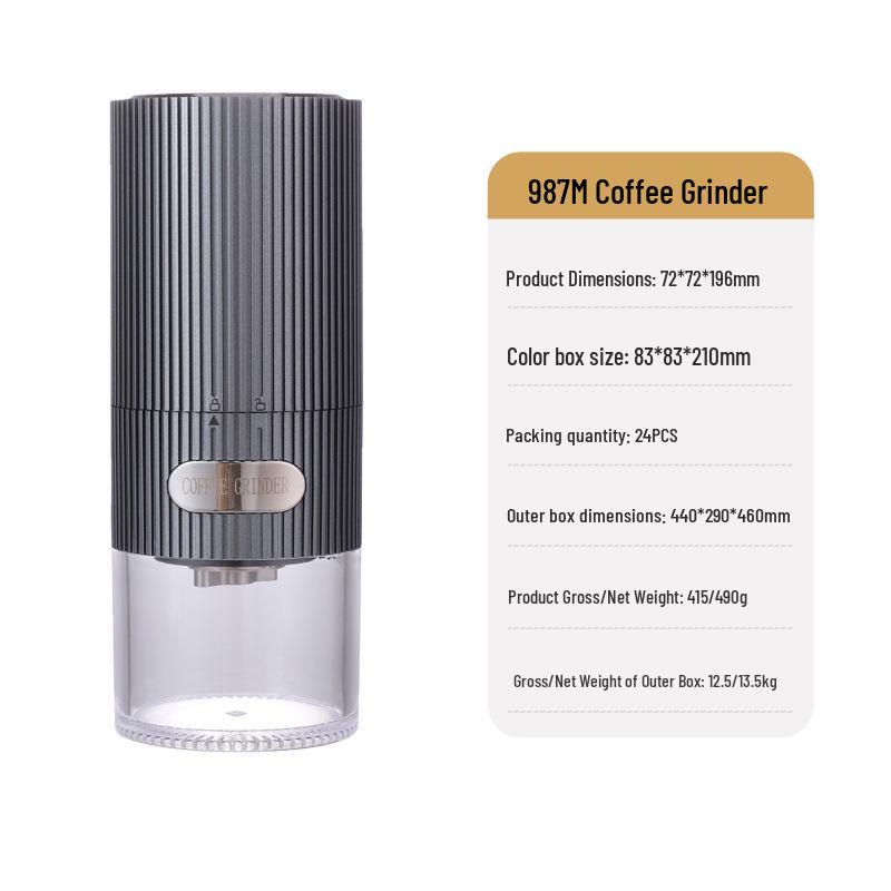 Tragbare elektrische Kaffeemühle