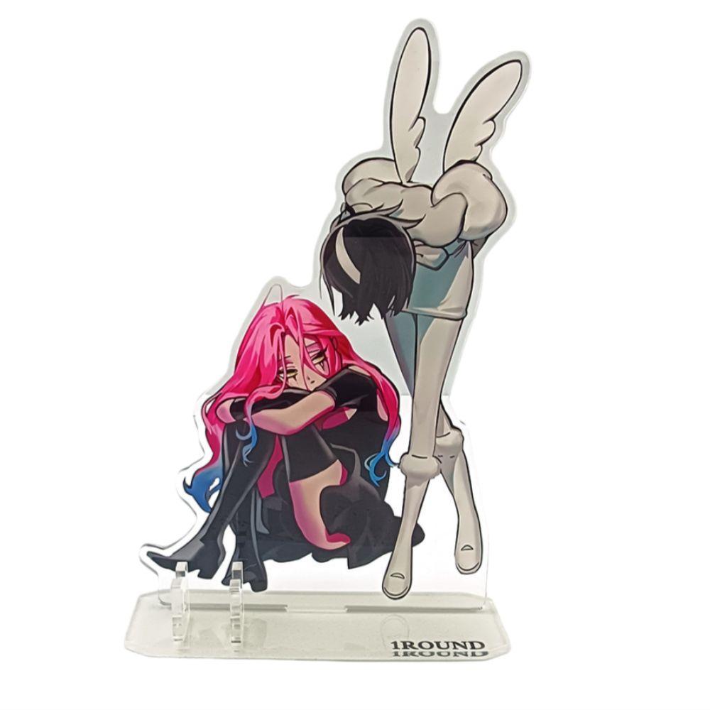 Anime Figure Alien Stage Acrylic Stand Ivan Sua Anime Model Room Decor Luka Mizi Anime Cosplay Collection Toys For Fans Gifts