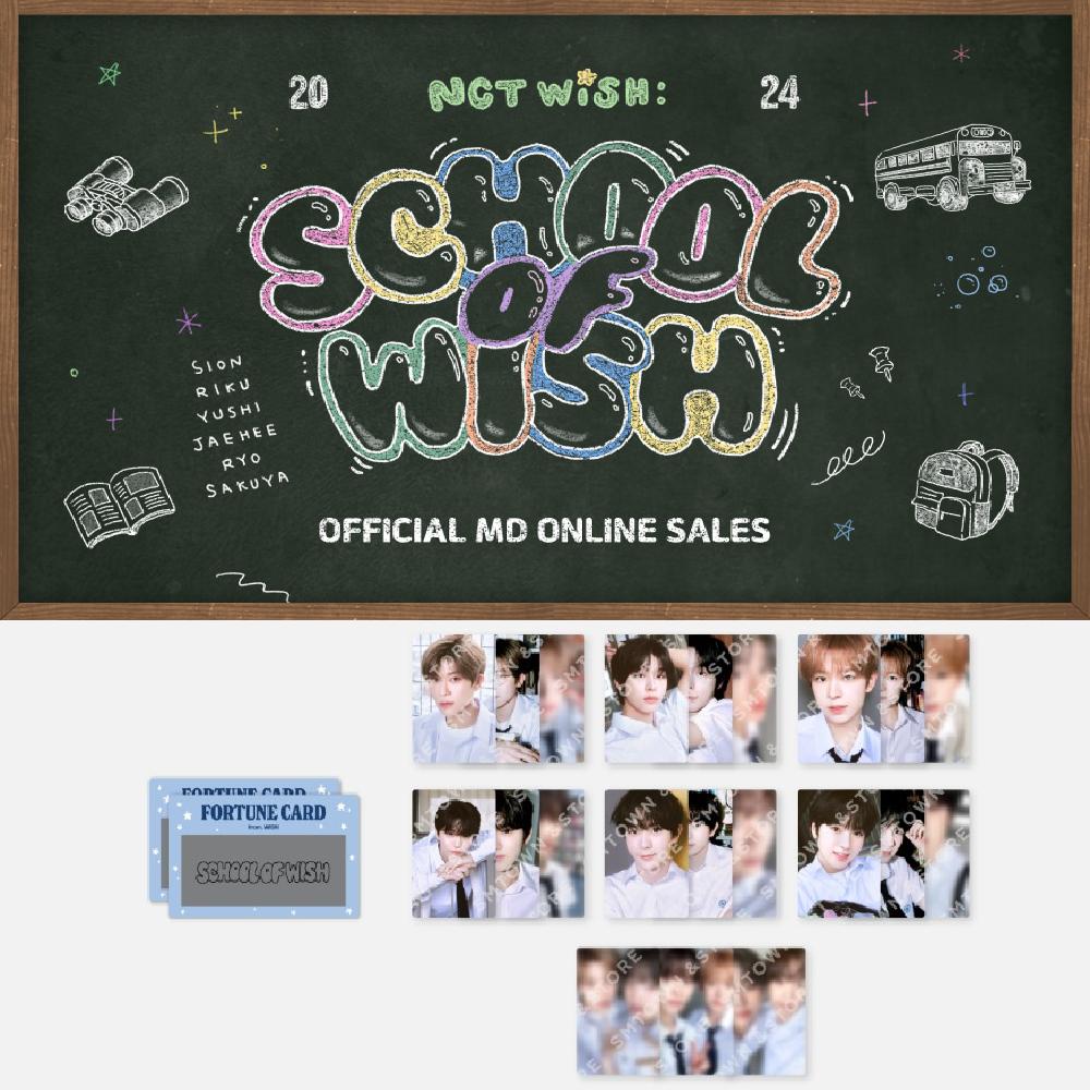 

Оформите предзаказ 2024 NCT WISH Fan Meeting SCHOOL of WISH Fortune Scratch Set