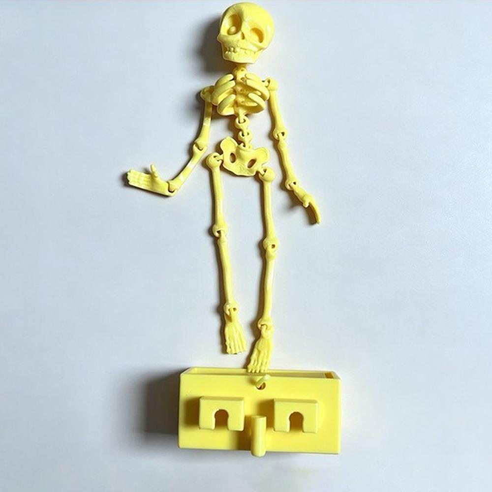 with Suction Base Dancing Skeleton Aquarium Bubbler Wiggling Skeleton Ornament Aquatic Landscaping