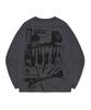 Physical Department Cartoon Basketball T-Shirt Blue Charcoal