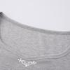 La Chapelle Women's U-Neck Long Sleeve Knitted Base Layer