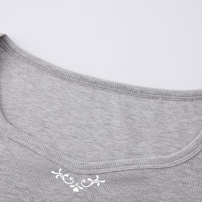La Chapelle Women's U-Neck Long Sleeve Knitted Base Layer