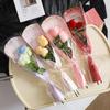 Manicotto Romantico per Bouquet di Rose a Stelo Singolo per Composizioni Floreali Fai da Te