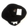 Universal chemistry Flower Black Knit Bucket Hat