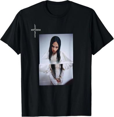 ( Vorne Hinten ) Offizielles Lady Gaga Mayhem Foto 100% Baumwolle T-Shirt Herren T-Shirts Oberteil