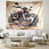off-road-motorcycles Print Tapestry, Backdrop, Easy Setup, Ideal for Bedroom, Office & Living Room, with Aesthetic Wall Hanging Decor.