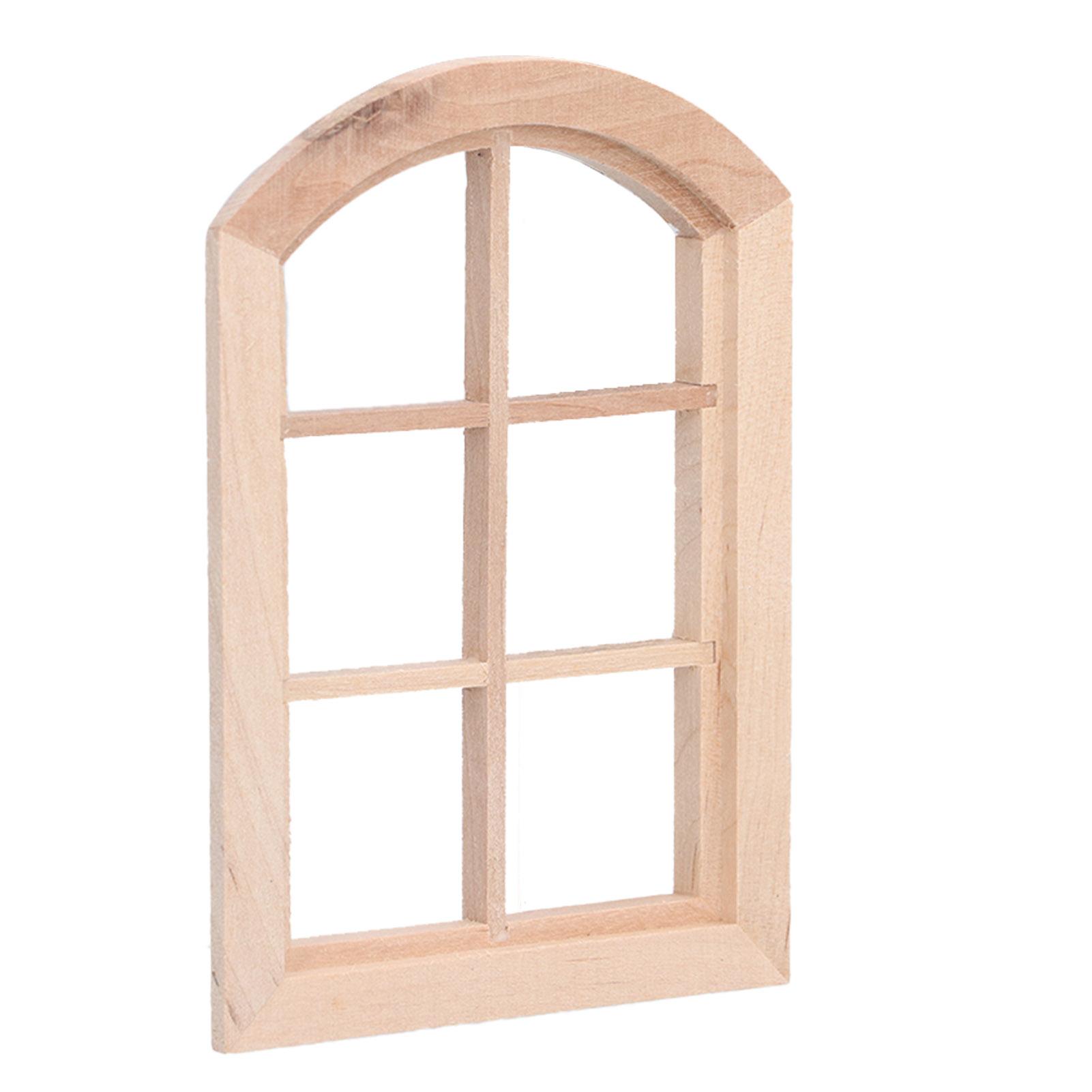 

ature Arched Window Furnishings with 6 Panes