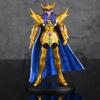 Aixlan 8PCS Saint Seiya Figure Kanon Hyoga 18CM Gold Saint PVC Action Figure Amine Toy Birthday Gift Ollectible Figurine