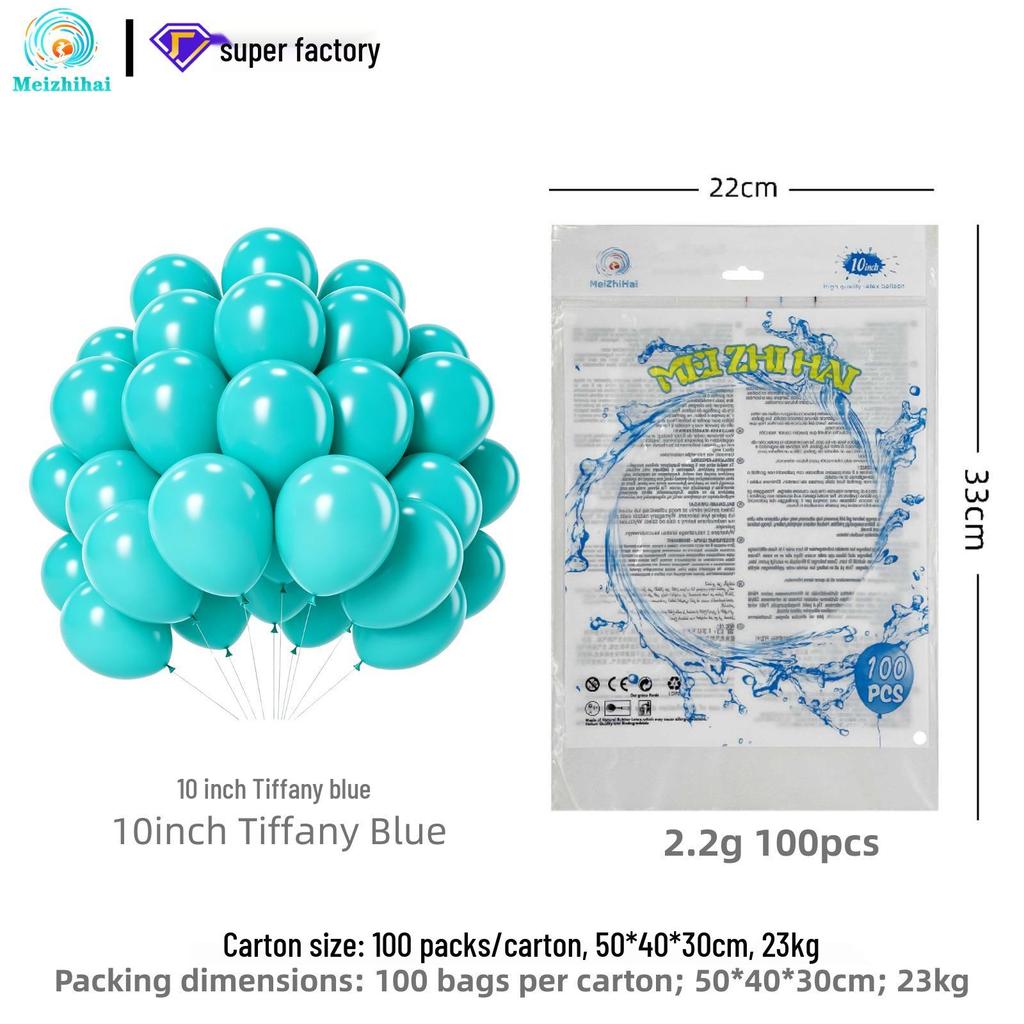 Colorful Macaron Balloons: Round Dopamine Balloons for Children's Birthday Party Decoration