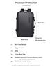 Men's Large Capacity Travel & Business Backpack for Commuting and Short-Distance Trips