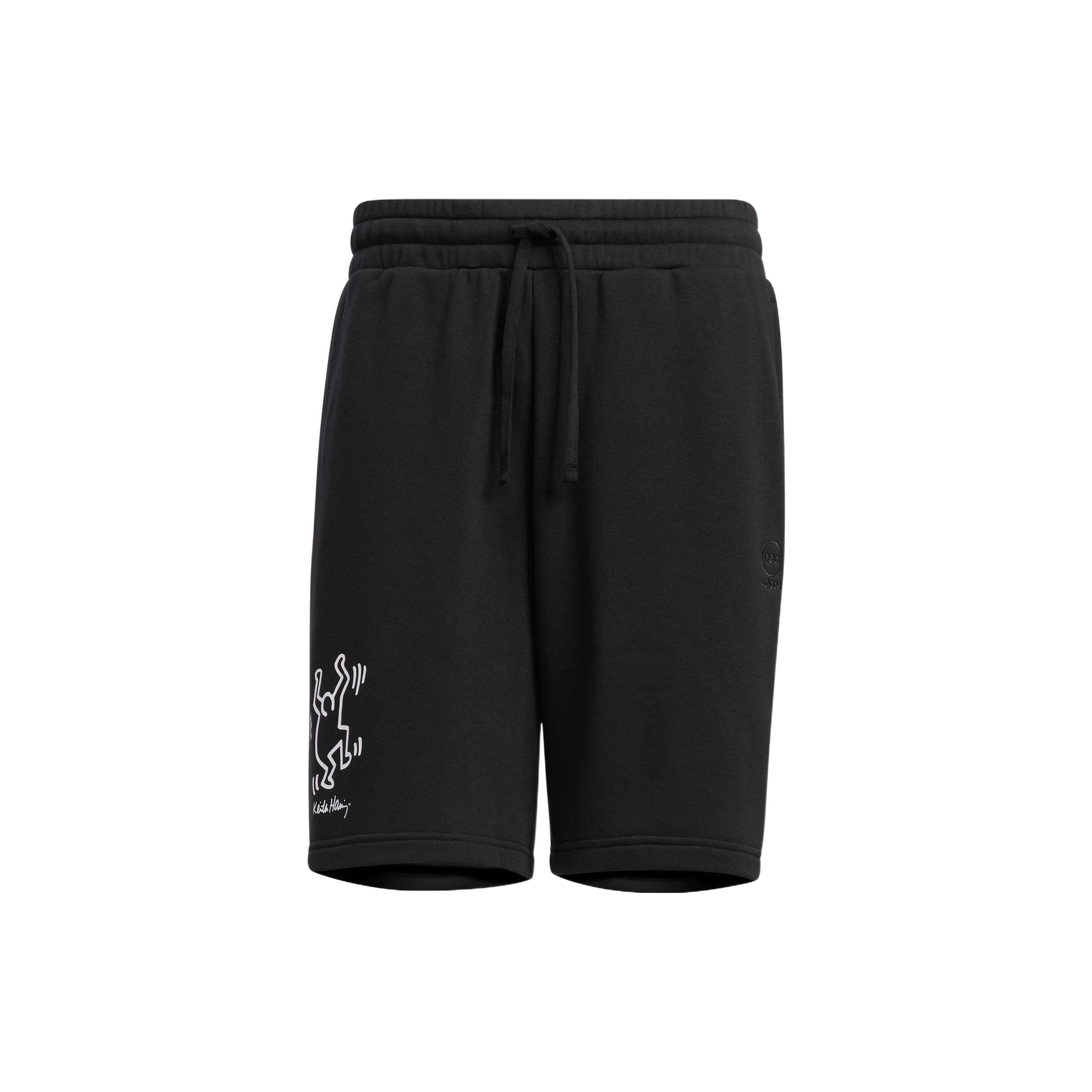 Men s adidas neo x . Crossover Cartoon Stripe Athleisure Casual Sports Shorts Black HD7259 L