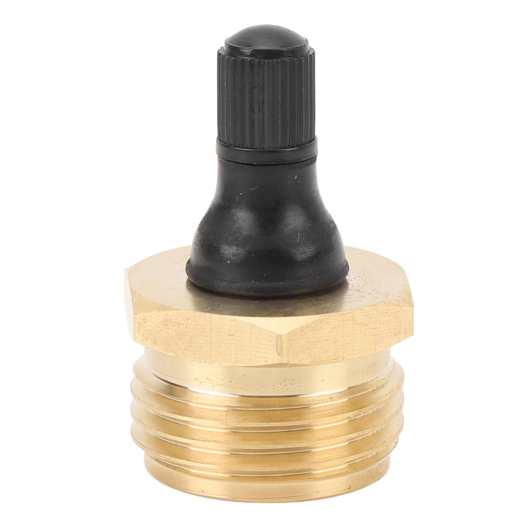 RV Blow Out Plug Brass Winterize Blow Out Adapter Fitting for Motorhome Travel Trailer Water Hose