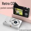 Retro CCD Portable HD Digital Camera for Students & Travelers
