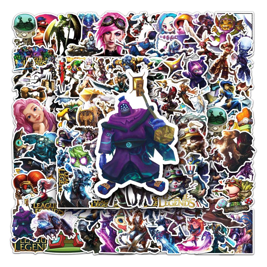 100 Graffiti Personal Game Waterproof DIY Mobile Case Suitcase Stickers Waterproof
