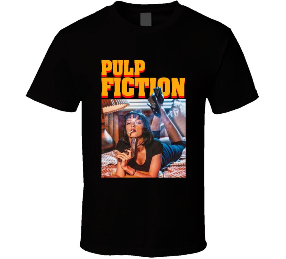 Pulp Fiction Uma Thurunisex Classic Movie Fan T Shirt