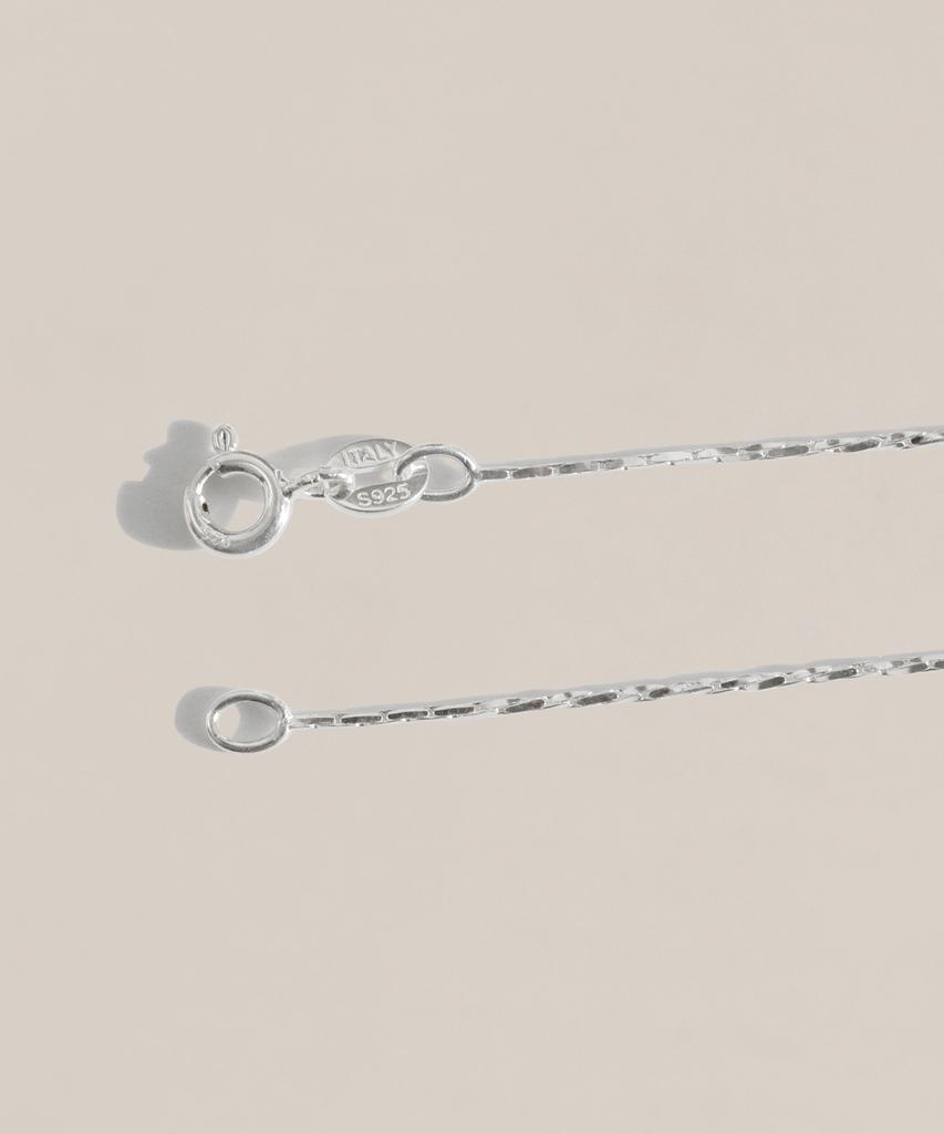 47Bag 925 Silver Layered Silver Chain Necklace Twila