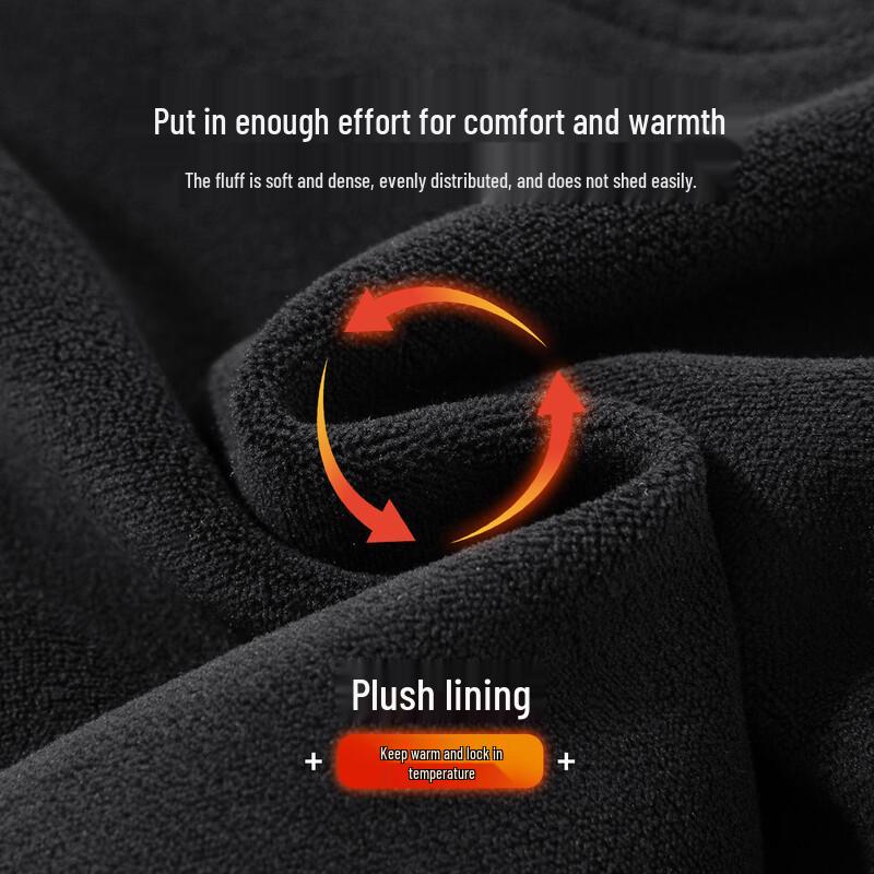 Montagut Men's Fleece-Lined Stretch Straight-Leg Jeans