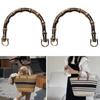 Handmade Bag Handle DIY Natural Bag Strap Accessory Handles with Smooth-surface Natural Color Bamboo Handbag Handle