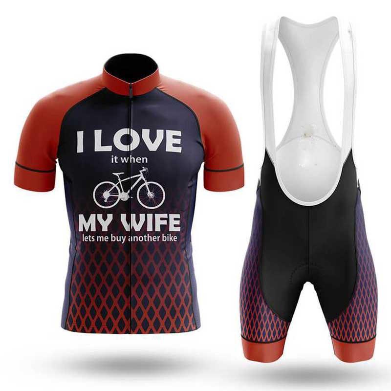 Cycling clothes short sleeve suits and cycling pants for outdoor riding