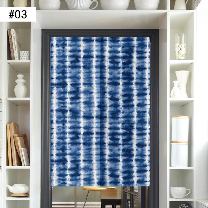 Japanese Door Curtain Screen Cotton Linen Kitchen Doorway Divider Room Partition Bathroom Bedroom Porch Half Curtain Noren