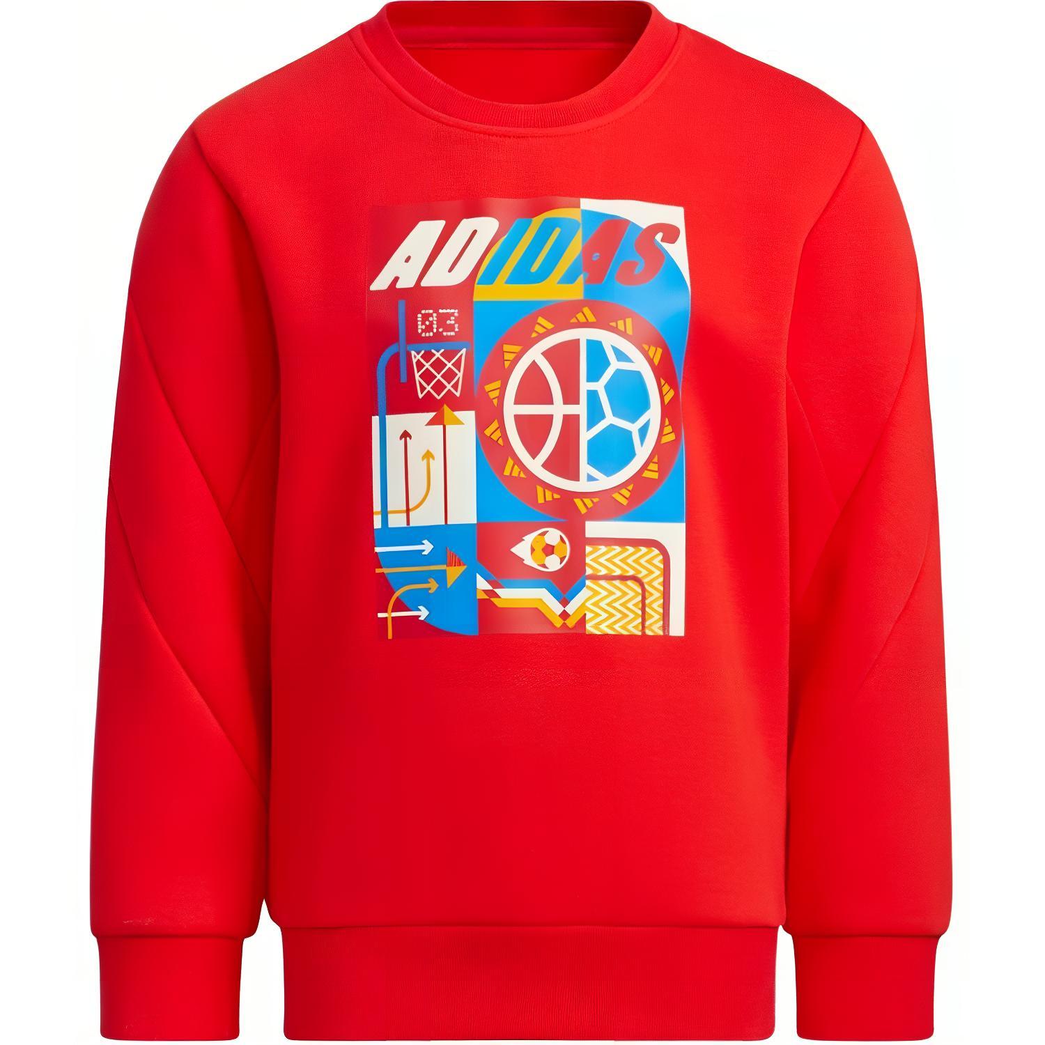 Adidas Sweatshirt Bright Red Kids HD9978 104